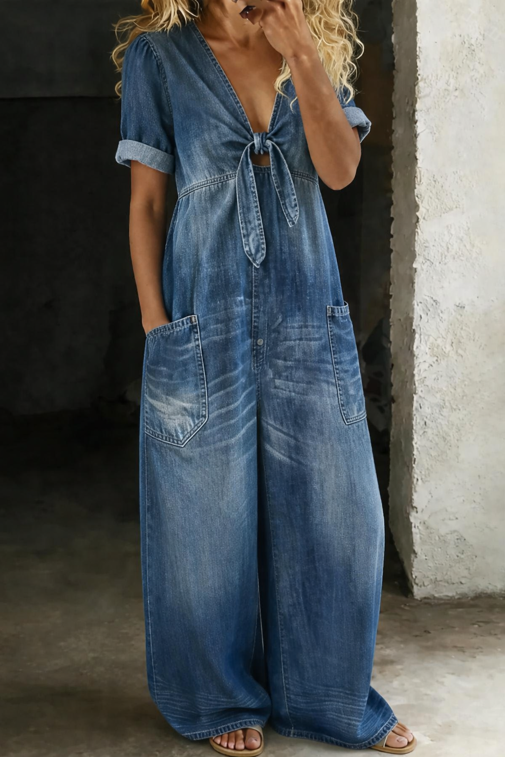 Maya | Denim overall