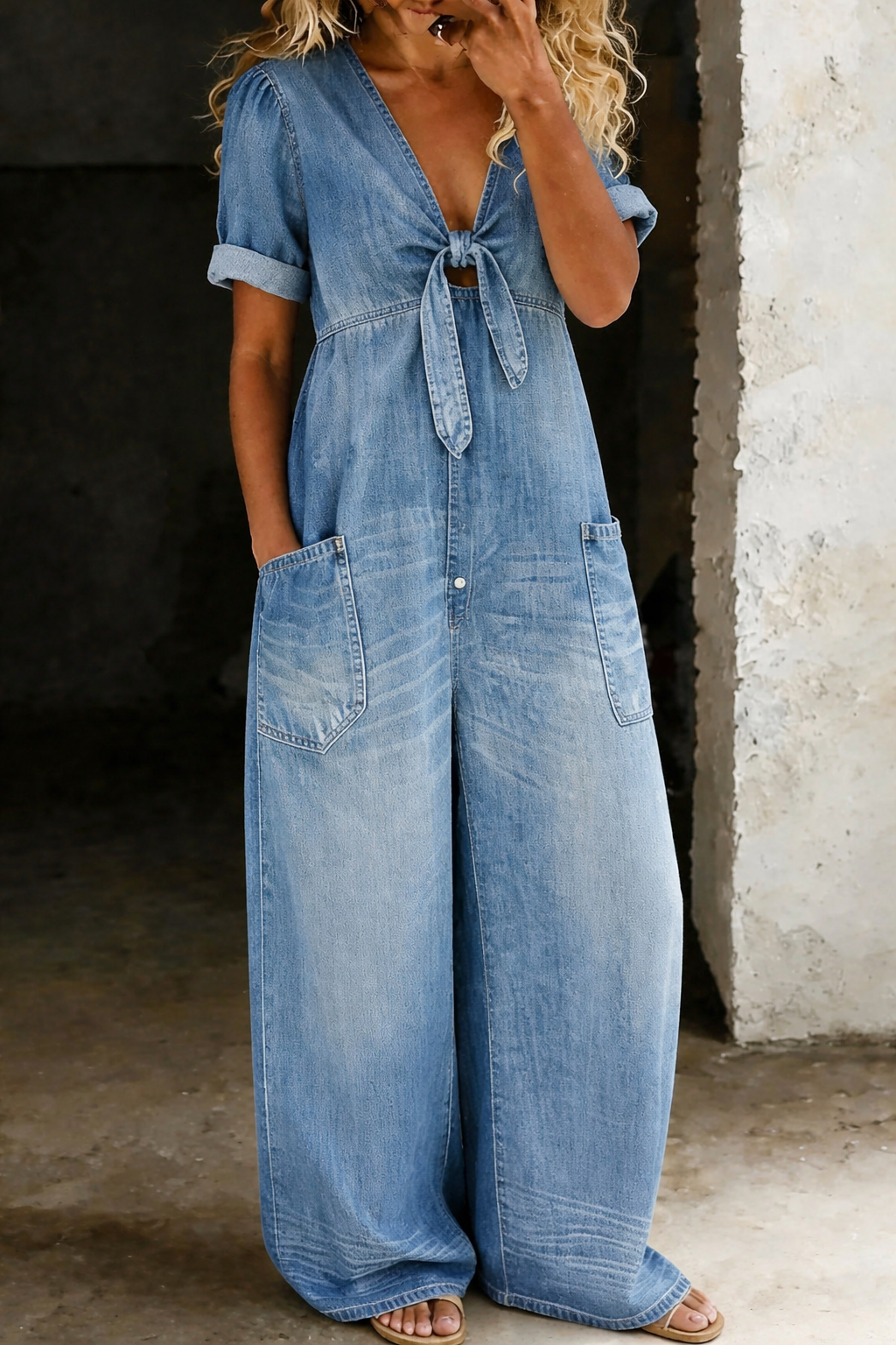 Maya | Denim overall