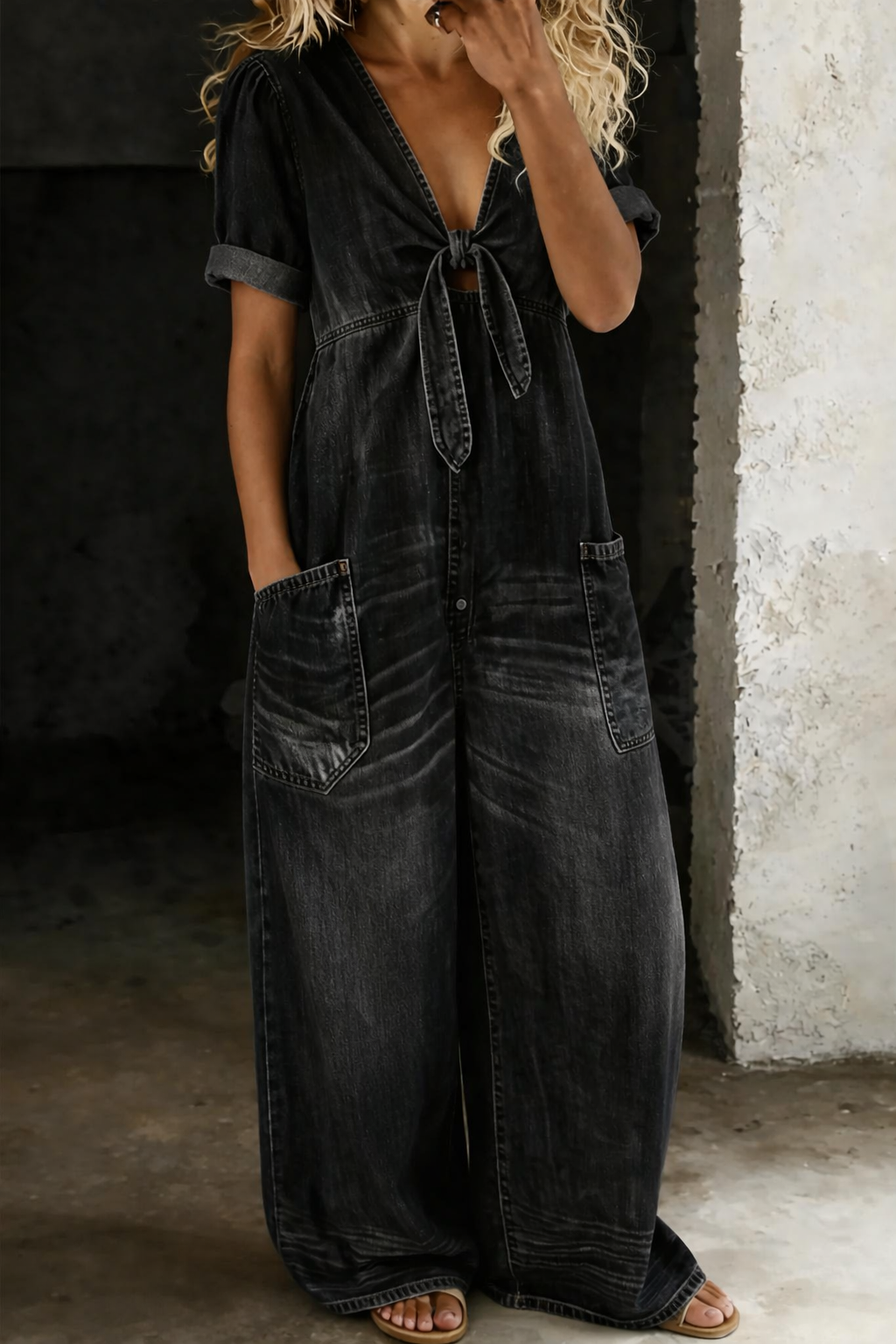 Maya | Denim overall